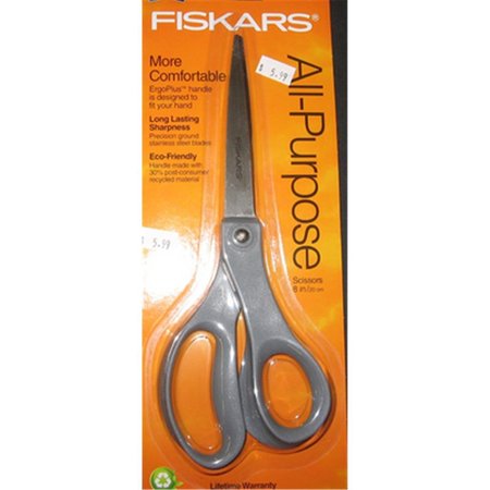 FISKARS 8 In. Straight Scissors 4249J